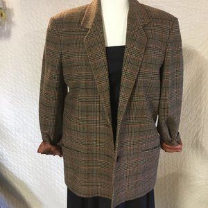 Vintage plaid blazer by Absolute